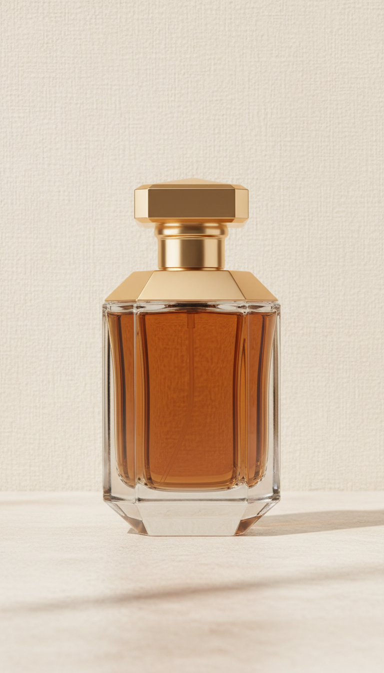 Amber Oud Parfum Faceted Glass
