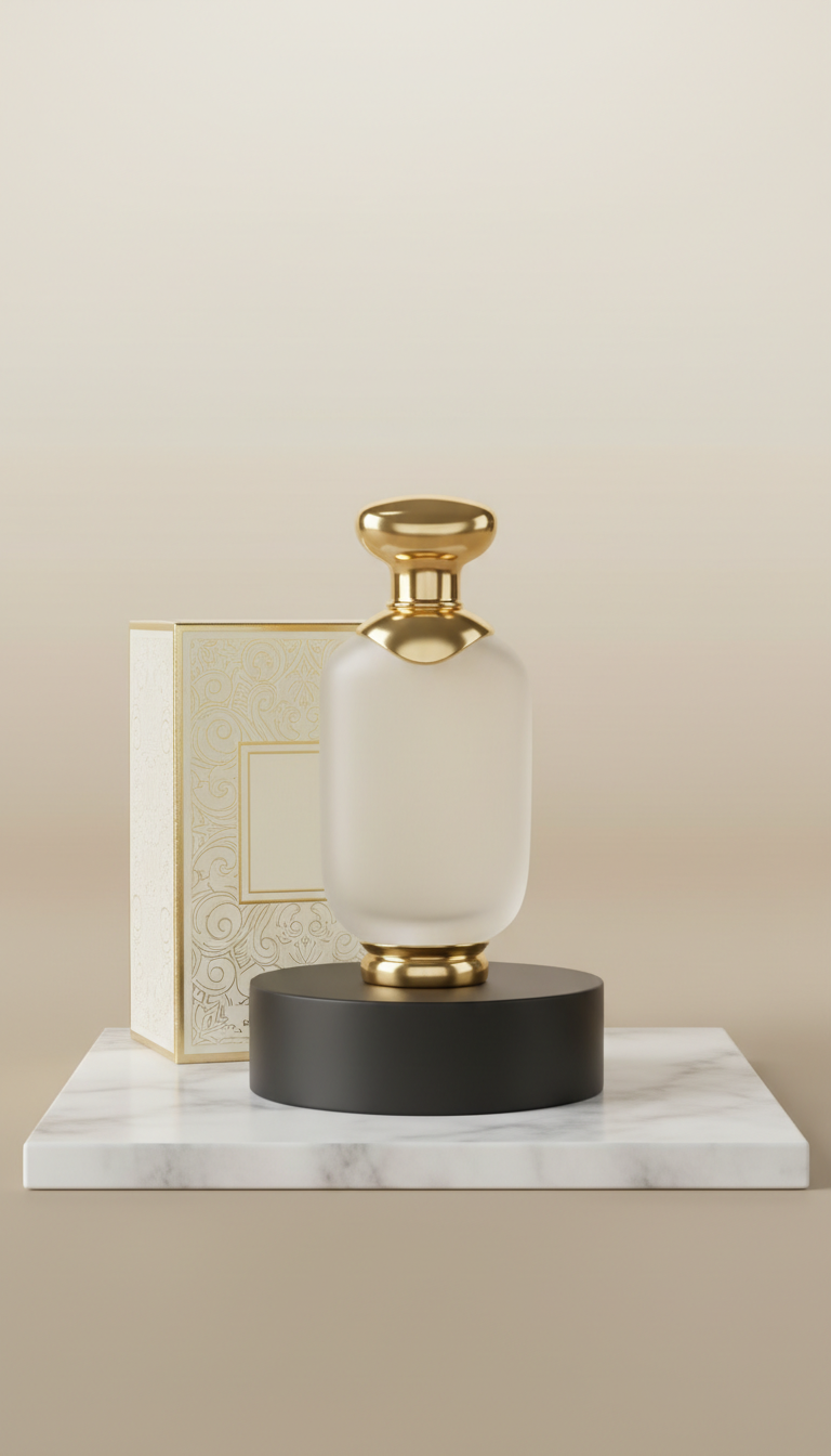 Signature ivory veil fragrance bottle